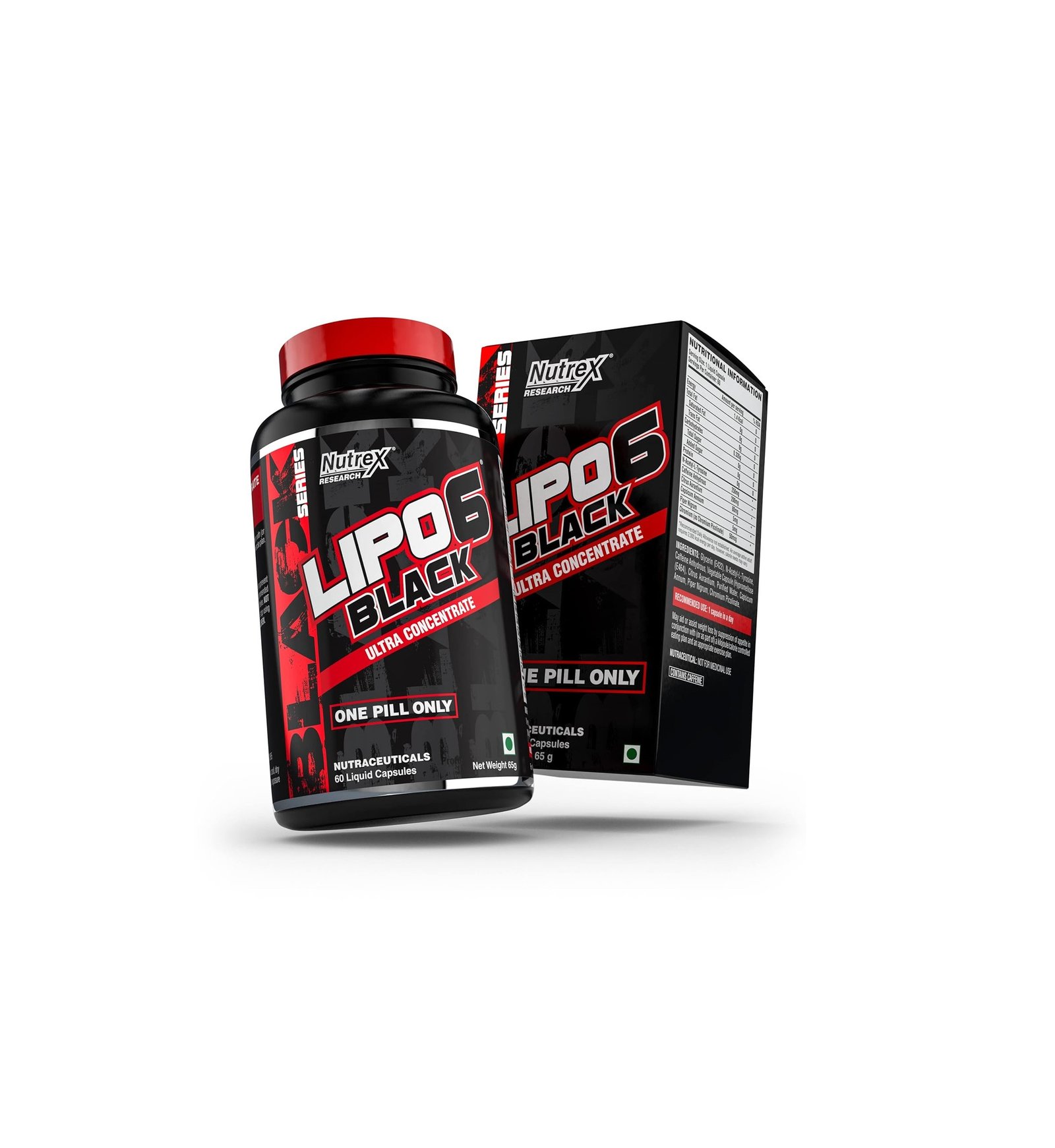 Nutrex Research Nutrex Lipo 6 Black Ultra Concentrate - 60 Capsules
