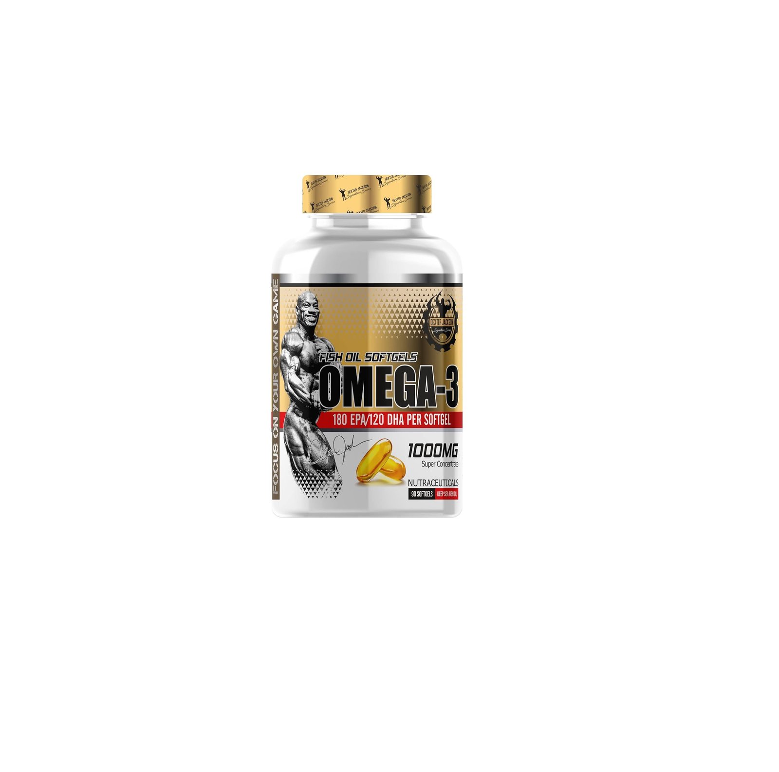 Dexter Jackson Omega-3 1000Mg (90 Softgels)