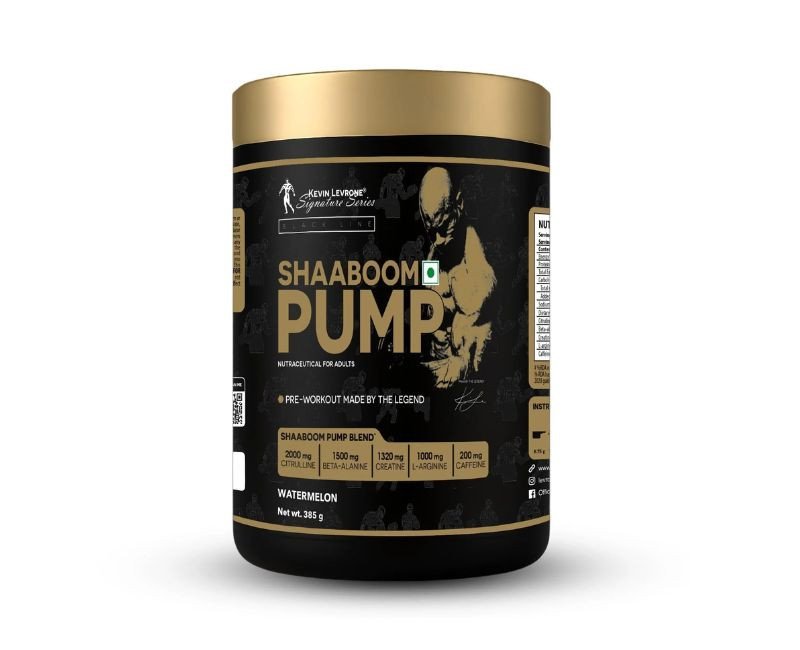 Kevin Levrone Shaaboom Pump Pre-Workout Supplement | Watermelon Flavour 385g