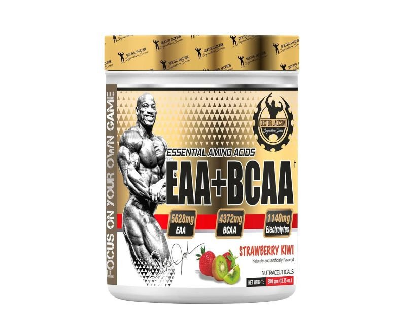 Dexter Jackson EAA+BCAA | Strawberry Kiwi Flavour | 390 Gram