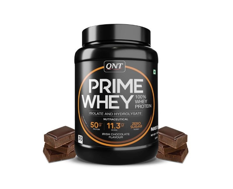 QNT Prime Whey Protein Powder – Irish Chocolate | 30 Servings | 1kg
