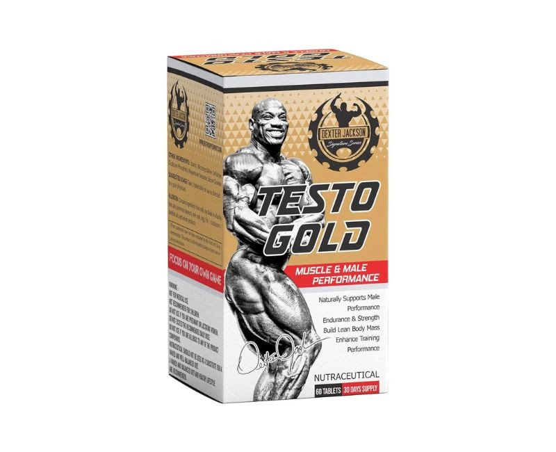 Dexter Jackson Testro Gold | 60 Tablets