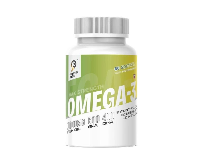 Protein Farm Omega 3 Fish Oil (60 Softgels)