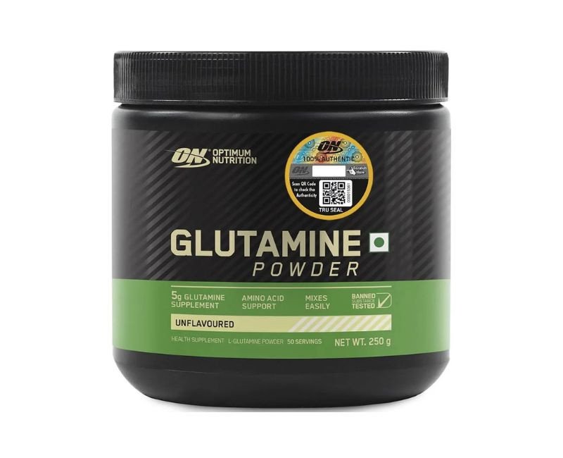 Optimum Nutrition (ON) L-Glutamine Powder- 250 Gram
