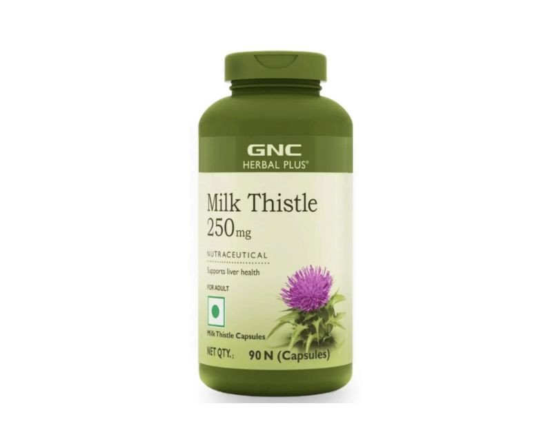 GNC Milk Thistle 250mg with 80% Silymarin
