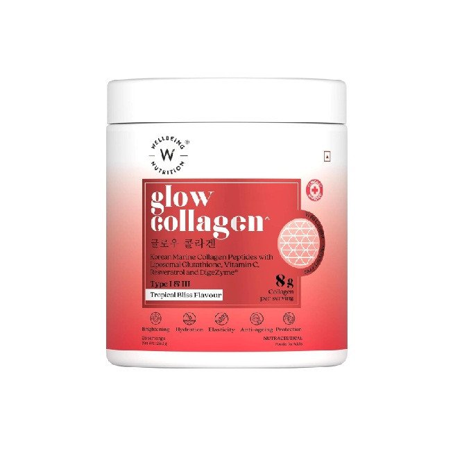 Wellbeing Nutrition Glow Collagen with Glutathione