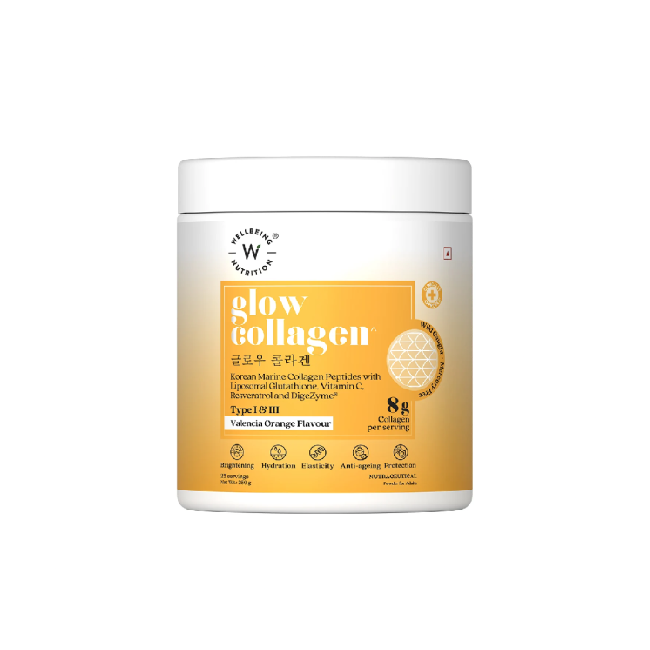 Wellbeing Nutrition Glow Korean Marine Collagen Peptides 8g