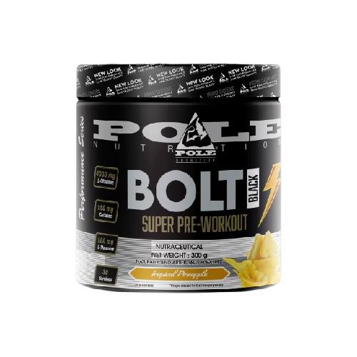 Pole Nutrition Bolt Black Super Pre-Workout Tropical Pineapple