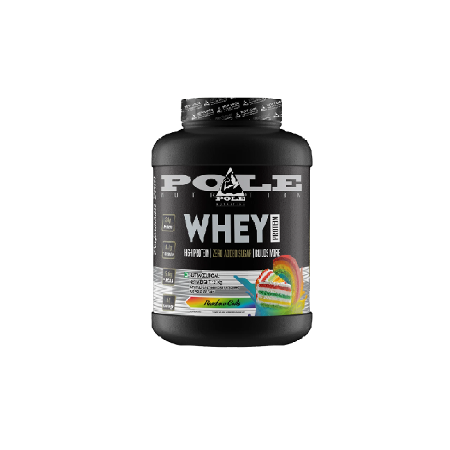 Pole Nutrition Whey Protein 2kg Rainbow Cake