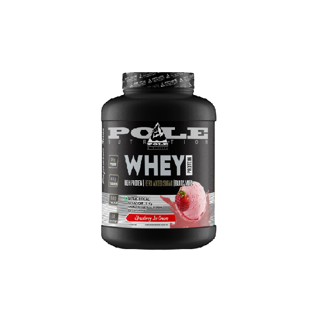 Pole Nutrition Whey Protein 2kg Strawberry Ice Cream