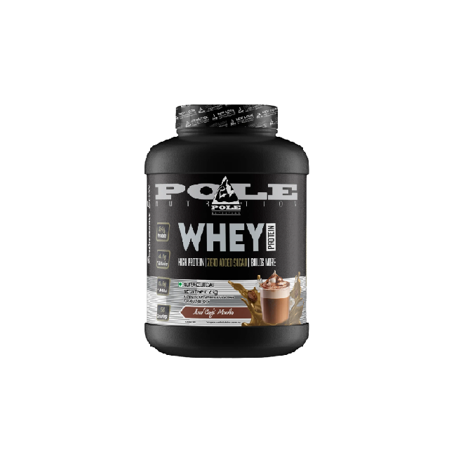 Pole Nutrition Whey Protein 2kg Iced Cafe Mocha