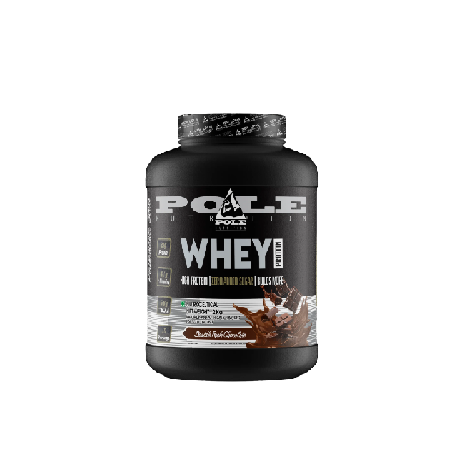 Pole Nutrition Whey Protein 2kg Double Rich Chocolate