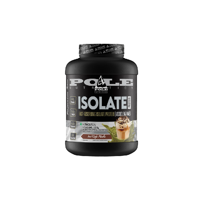 Pole Nutrition Whey Isolate 1.8kg Iced Cafe Mocha